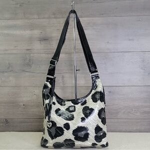Brighton Leopard Print Shoulder Bag- rare